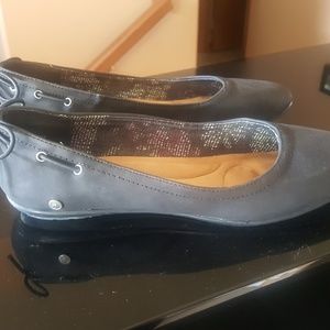 Black slip on dress shoes